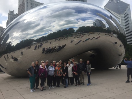 Chicago tour under the "bean"